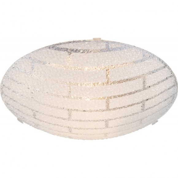 Globo 40003 Deckenleuchte Calimero 1x60W | E27 - weiß, opal