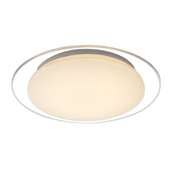 Globo 41315-12 LED Deckenleuchte Sajama 1x12W | 700L | 3000K-4200K-6400K - Glitzereffekt, Farbfixierung, weiß