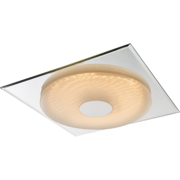 Globo 41334 LED Deckenleuchte Treviso I 1x24W | 2000L | 6000K - dimmbar, Fernbedienung, Farbfixierung, chrom