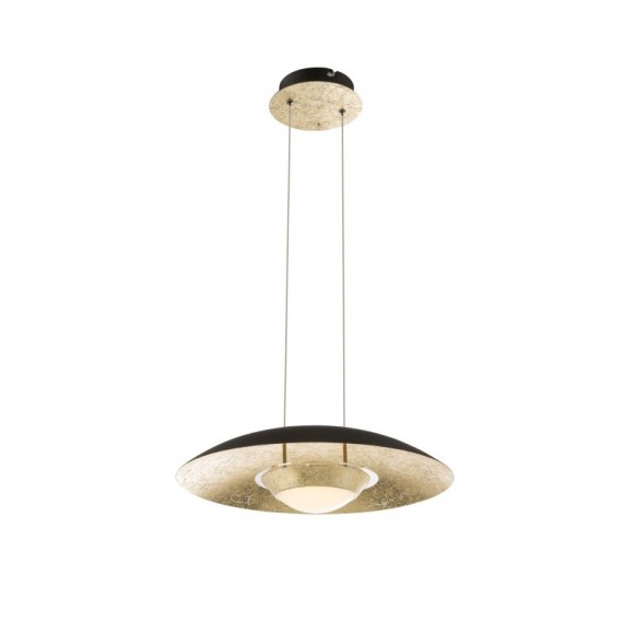 Globo 41902H LED Hängeleuchte Deckenleuchte Ätna 1x18W | 1440lm | 3000K - schwarz, gold