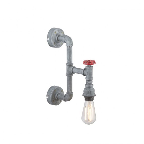 Globo 43001W1 Wandleuchte Bayuda 1x60W | E27 - grau