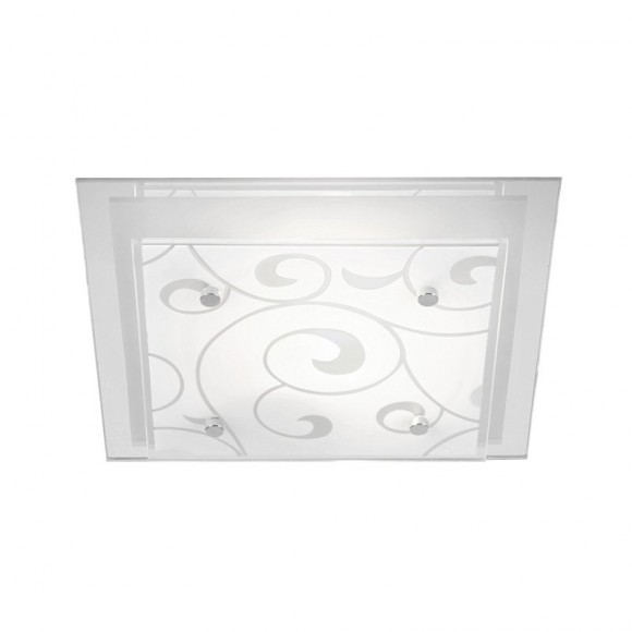 Globo 48062-2 Deckenleuchte Dia 2x60W | E27 - weiß, chrom