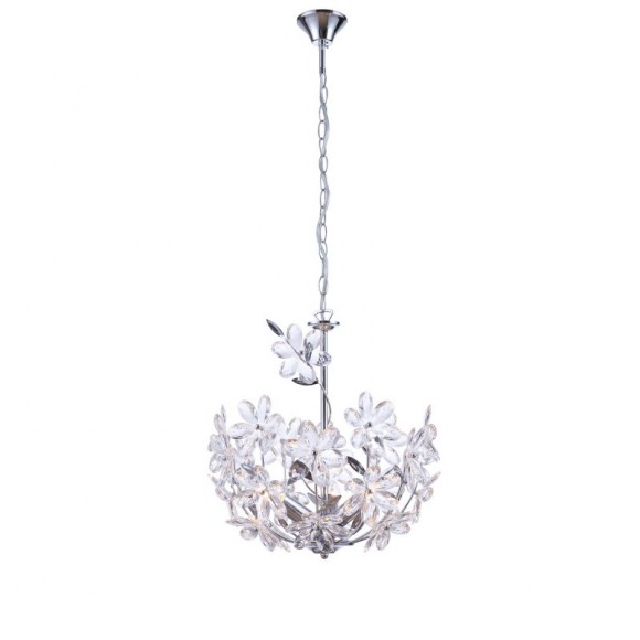 Globo 5131 Pendelleuchte Juliana 1x40W | E14 - Kristall, transparent