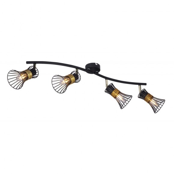 Globo 54814-4 Decken- und Spotleuchte Purra 4x40W | E14