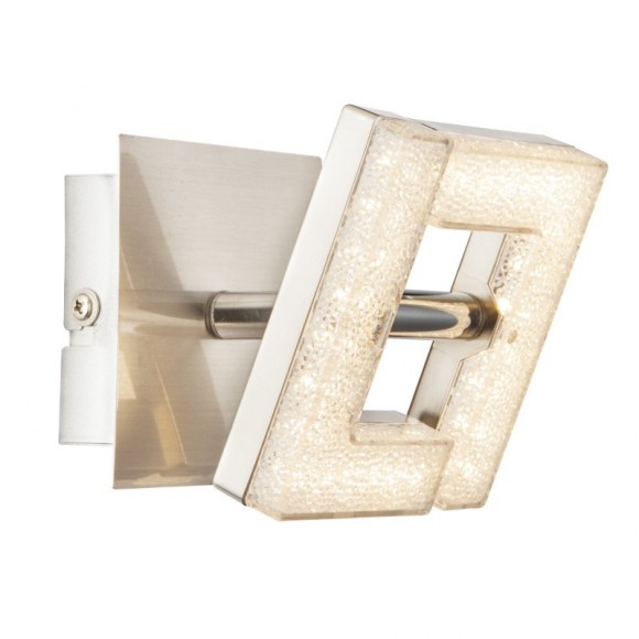 Globo 56118-1 LED Wandleuchte Emma 1x4W | 280lm | 3000K - einstellbar, Nickel, matt, weiß