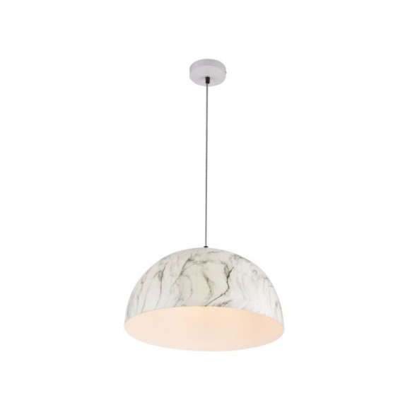 Globo 58323HM Pendelleuchte Sandra 1x60W| E27 - weiß