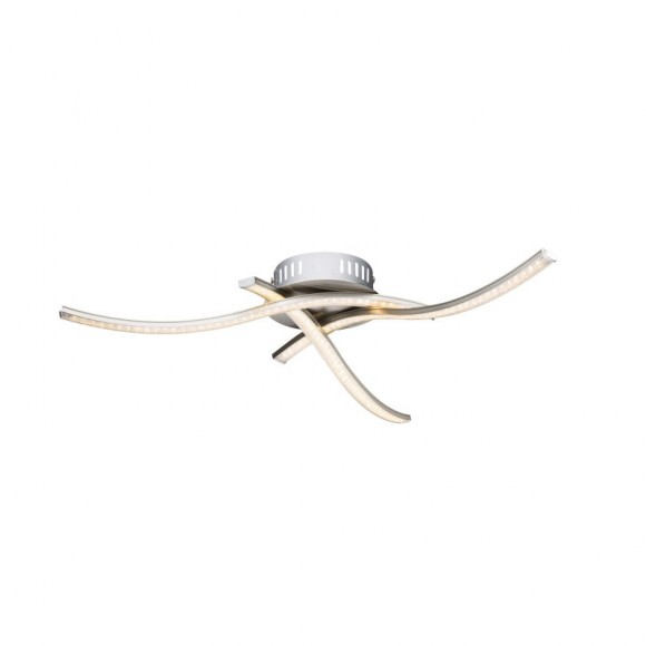 Globo 67004-12 LED Deckenleuchte Jorne 1x12W| 1000L | 3000K - Nickel, matt