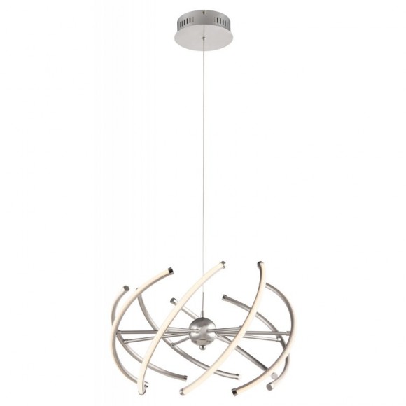 Globo 67823-30H LED Hängeleuchte Deckenleuchte Wawe 1x30W | 2100L | 3000K - opal, matt, Nickel