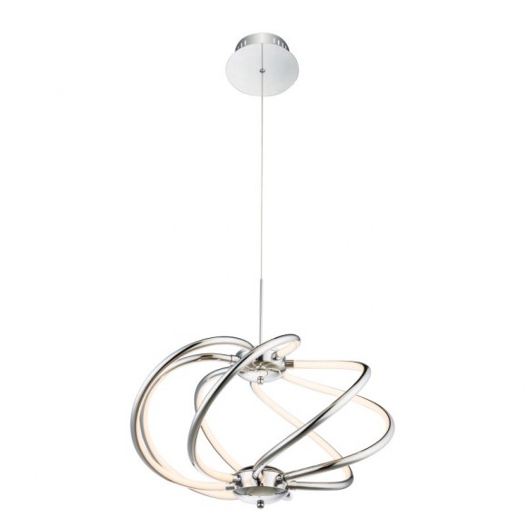 Globo 67823-40H LED Hängeleuchte Deckenleuchte Wave 1x40W | 2000L | 3000K - chrom