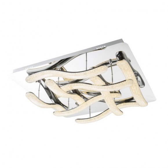 Globo 67833-96 LED Deckenleuchte Nabro 1x96W | 8041lm | 3500K - chrom