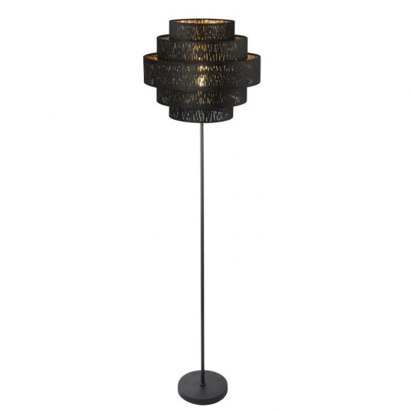 Globo 15264S2 Stehleuchte Tuxon 1x60W | E27 - schwarz