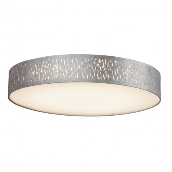 Globo 15265D4 LED Deckenleuchte Tarok 1x60W | 150-3000lm | 3000K-6000K - dimmbar, Fernbedienung, silber