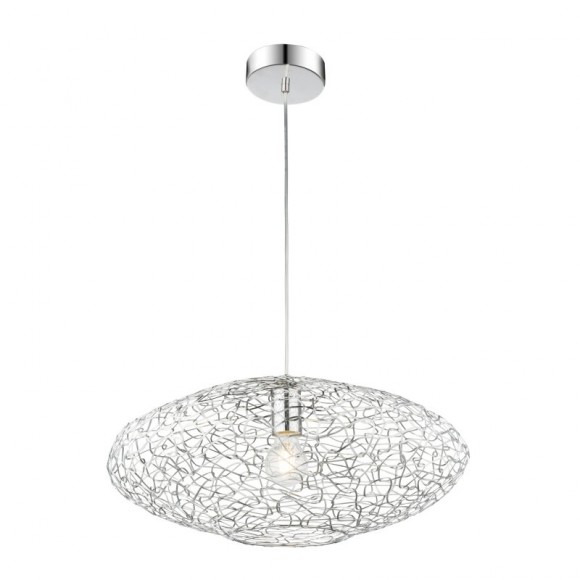 Globo 15269H Pendelleuchte Arya 1x60W | E27 - chrom