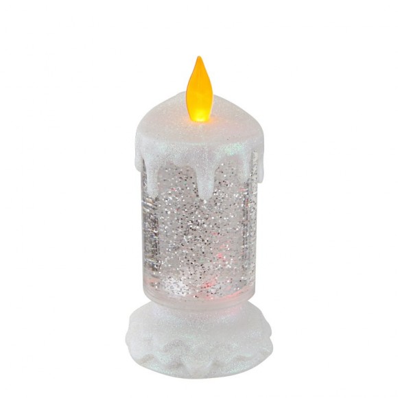 Globo 23304 LED Tischlampe Candlelight - Farbwechsler, weiß