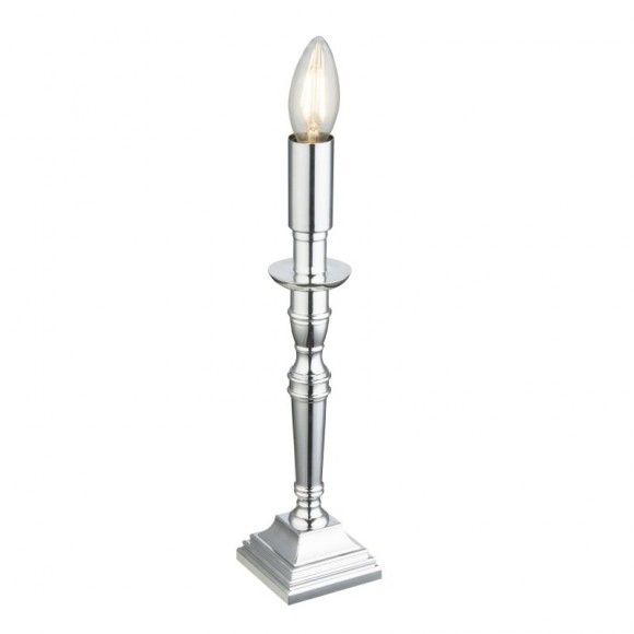 Globo 24704C Tischleuchte Carice 1x40W | E14 - chrom