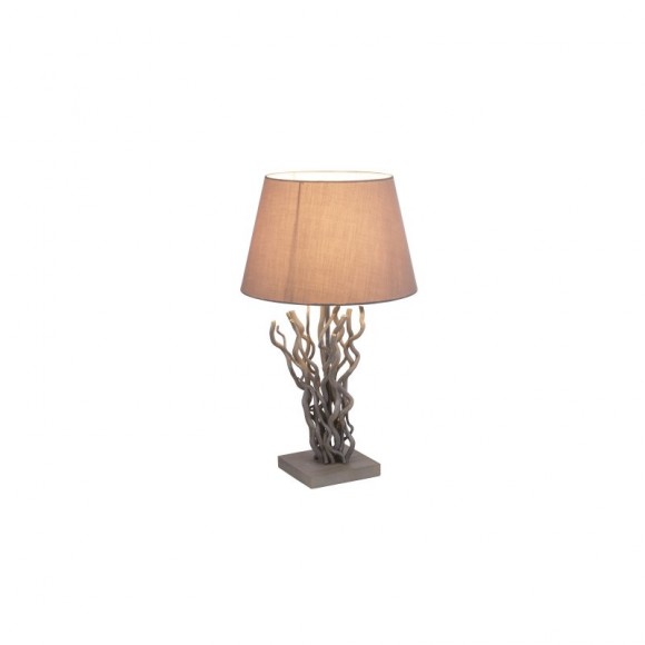 Globo 25631 Tischlampe Jamie 1x60W | E27 - grau