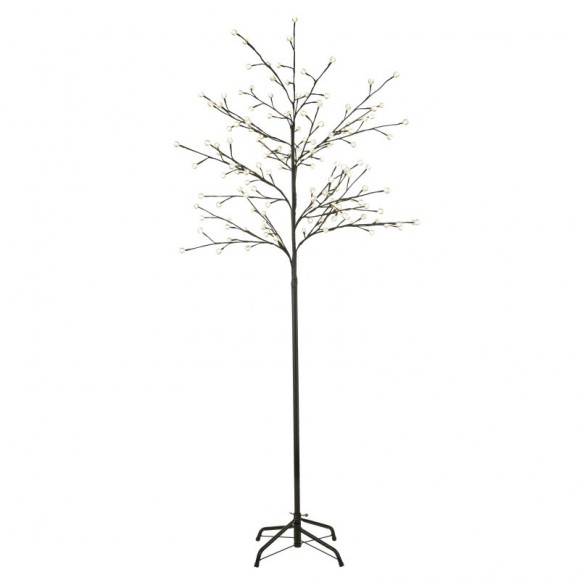 Globo 39132 LED Stehleuchte Strom Viridis II 150x0,05W | 375L | 4000K - schwarz