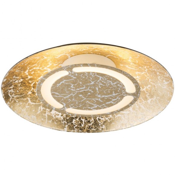Globo 41900-6 LED Deckenleuchte Tabea 1x6W | 385lm | 3000K - gold