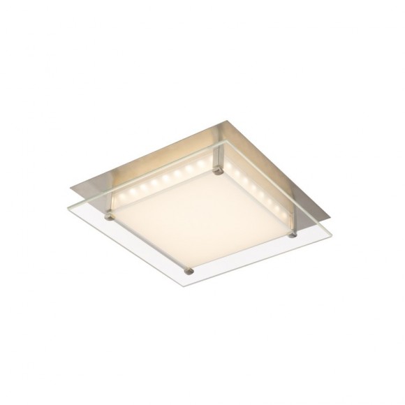 Globo 48000-18 LED Deckenleuchte Euron 1x18W | 1130lm | 3000K - Nickel, matt