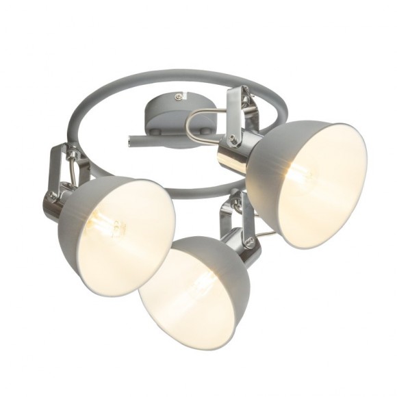 Globo 54640-3 Deckenleuchte Gerda 3x25W | E14 - einstellbar grau
