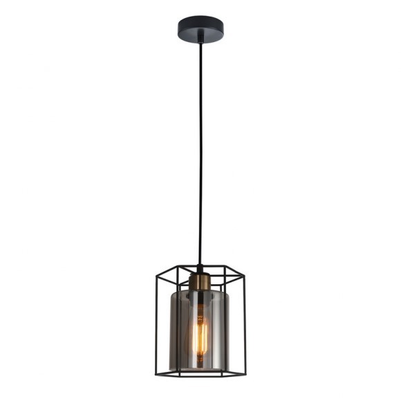 Italux PND-78901-1-BK+SG Pendelleuchte Kalula E27