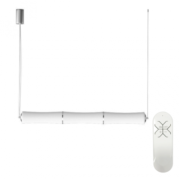 Immax Neo 07103L LED Pendelleuchte Bamboos 1x45W | 3000-6000K - Fernbedienung, dimmbar, intelligent