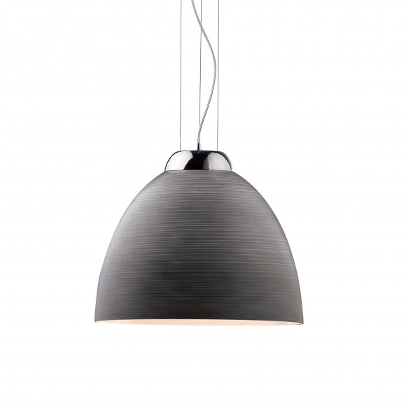 Ideal Lux 001821 Pendelleuchte Tolomeo Grigio 1x100W | E27 - grau
