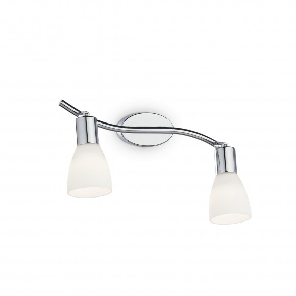 Ideal Lux 002767 Decken- und Wandleuchte 2x40W Snake | E14 - chrom