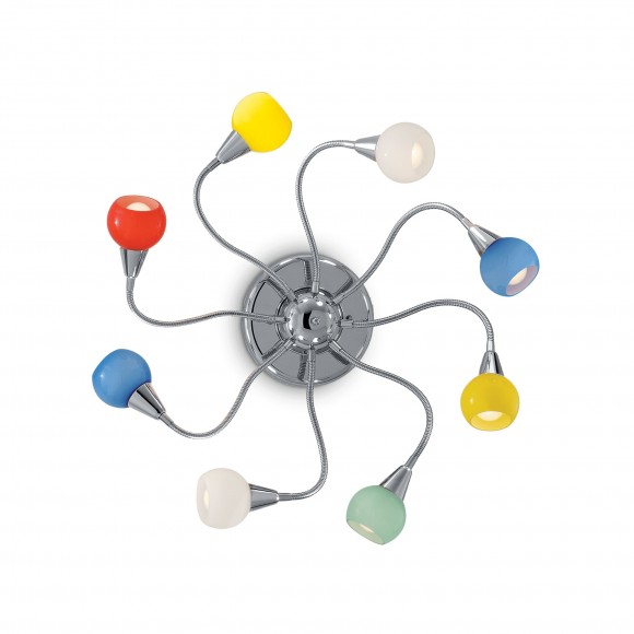 Ideal Lux 007113 Kinder Tender Leuchte 8x40W Color | E14