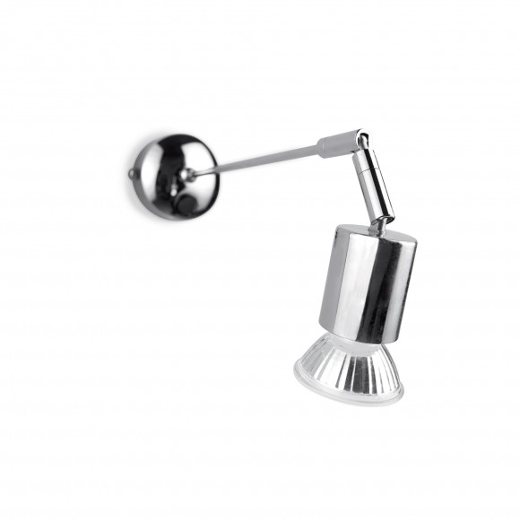 Ideal Lux 013206 Wand- und Spotleuchte Strale Cromo 1x50W | GU10 - chrom