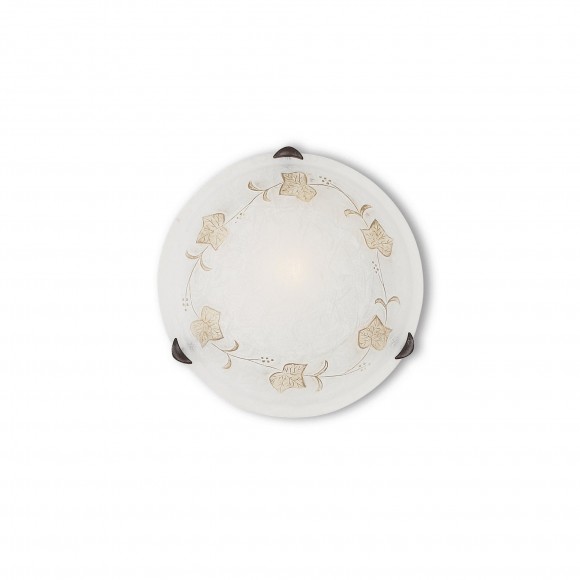 Ideal Lux 013 794 Deckenleuchte 1x60W Foglia | E27 - weiß