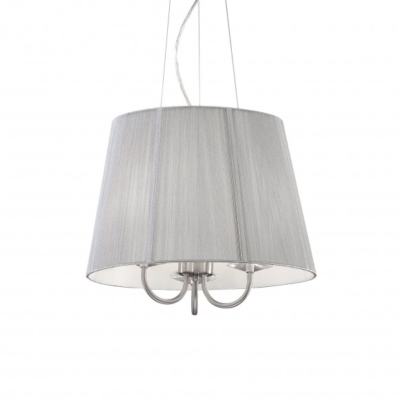 Ideal Lux 018010 Pendelleuchte 3x40W Paris | E14 - weiß