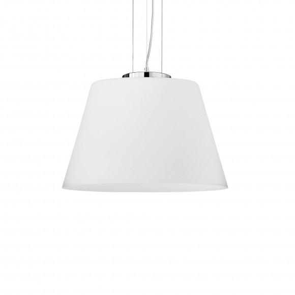 Ideal Lux 025421 Pendelleuchte 1x100W Cylinder | E27 - weiß