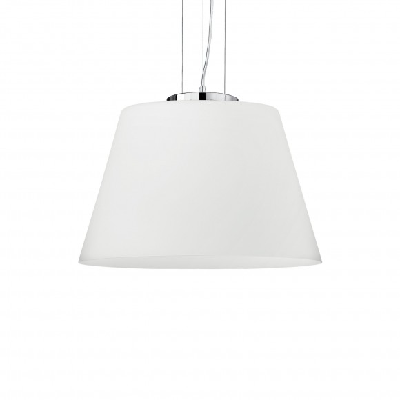 Ideal Lux 025438 Pendelleuchte 1x100W Cylinder | E27 - weiß
