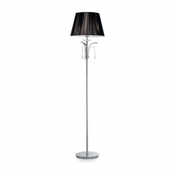 Ideal Lux 026039 Accademy Stehleuchte 1x100W | E27 - schwarz