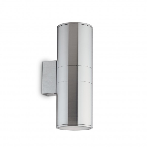 Ideal Lux 033020 Außenwandleuchte 2x60W Gun | E27 | IP54 - Aluminium