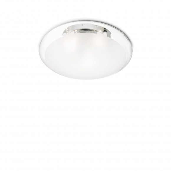 Ideal Lux 035 512 Aufbauleuchte 3x60W Smarties transparent | E27 - weiß