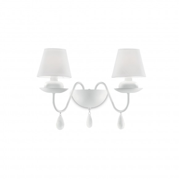 Ideal Lux 035598 Blanche Wandleuchte 2x40W | E14 - weiß