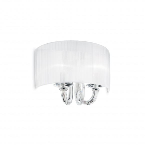 Ideal Lux 035864 Swan Wandleuchte 2x40W | E14 - weiß