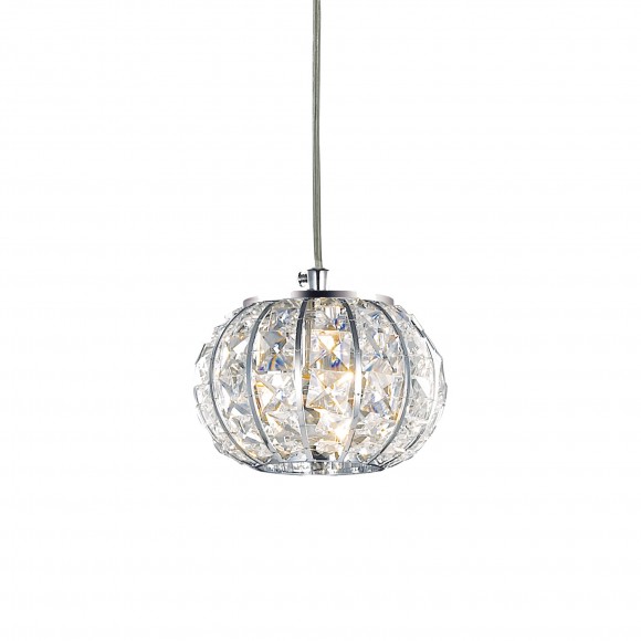 Ideal Lux 044187 Pendelleuchte 1x40W Calypso | G9 - Kristall