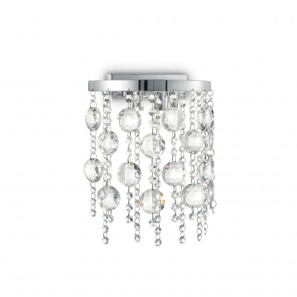 Ideal Lux 044750 Wandleuchte 3x40W Evasione | E14 - Kristall