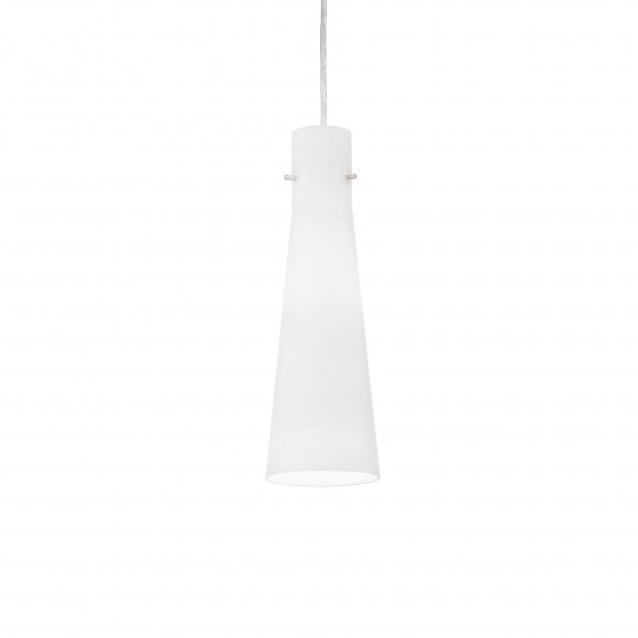 Ideal Lux 053448 Hängeleuchte 1x60W Kuky Bianco | E27 - weiß