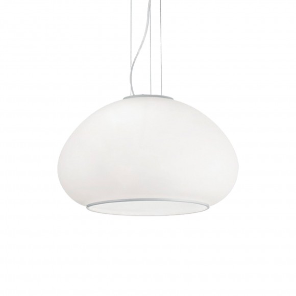 Ideal Lux 071015 Pendelleuchte 1x60W Mama | E27 - weiß