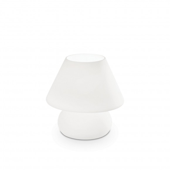 Ideal Lux 074726 Prato Small Tischleuchte 1x40W | E14 - weiß