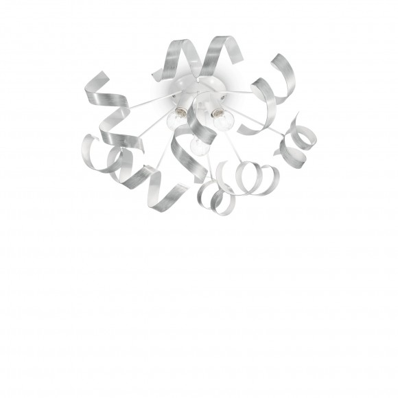 Ideal Lux 101 576 Deckenleuchte 3x40W Vortex Argento | E14 - silber