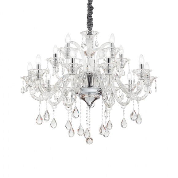 Ideal Lux 114170 Pendelleuchte Colossal transparente 15x40W | E14