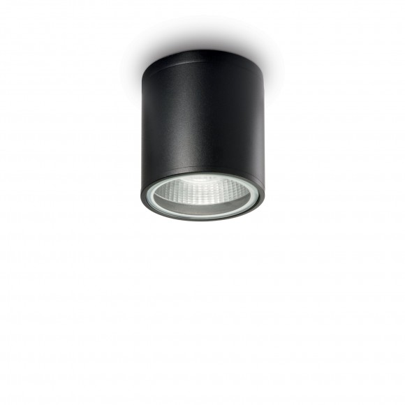 Ideal Lux 122687 Außendeckenleuchte 1x28W Gun Nero | GU10 - schwarz