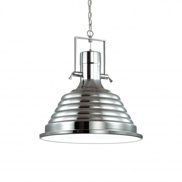 Ideal Lux 125824 Pendelleuchte Fisherman 1x60W| E27 - chrom