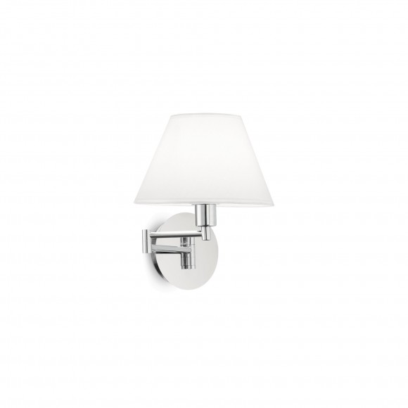 Ideal Lux 126784 Wandleuchte Beverly 1x40W| E14 - weiß