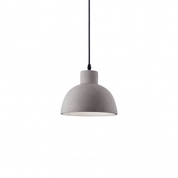 Ideal Lux 129082 Pendelleuchte Oil 1x60W| E27 - Concrete